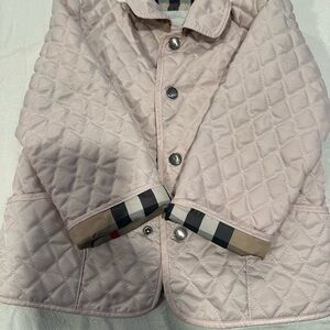 Burberry Beige and Red Plaid Lining